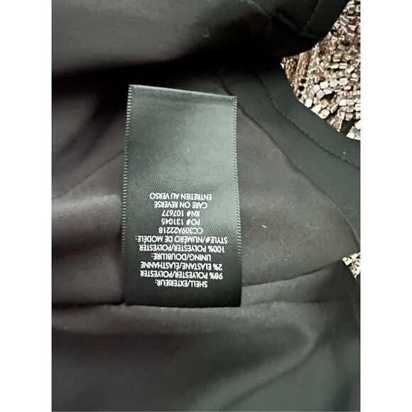 NWOT Alice + Olivia Shan Cropped Fringe Blazer in Black $795 - Picture 11 of 11